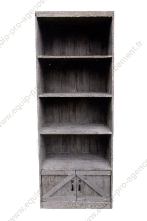 meuble étagères étroit pour epiceries fines ou cavistes EQ01639