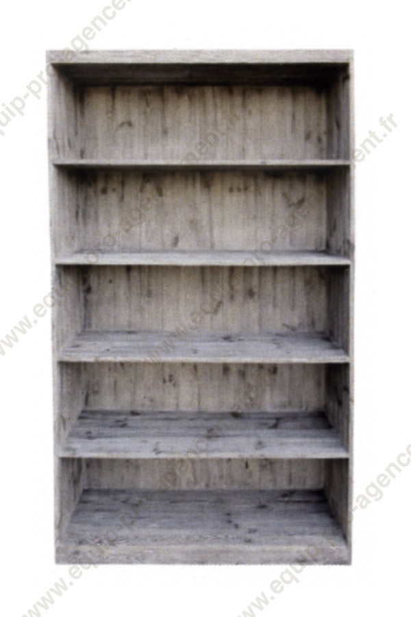 meuble etagere 5 niveaux pour epiceries fines ou cavistes EQ01614