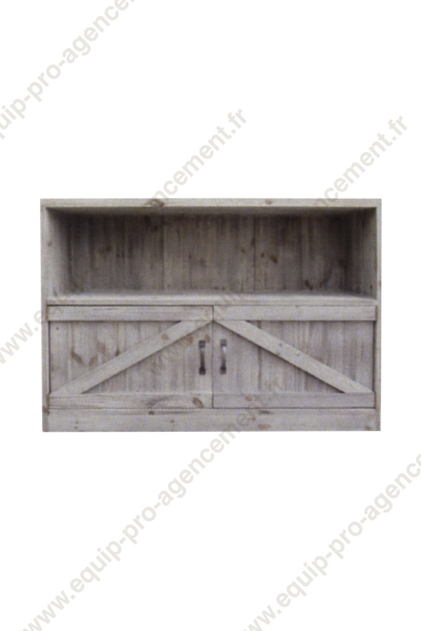 meuble etageres basse pour epiceries fines ou cavistes EQ01617
