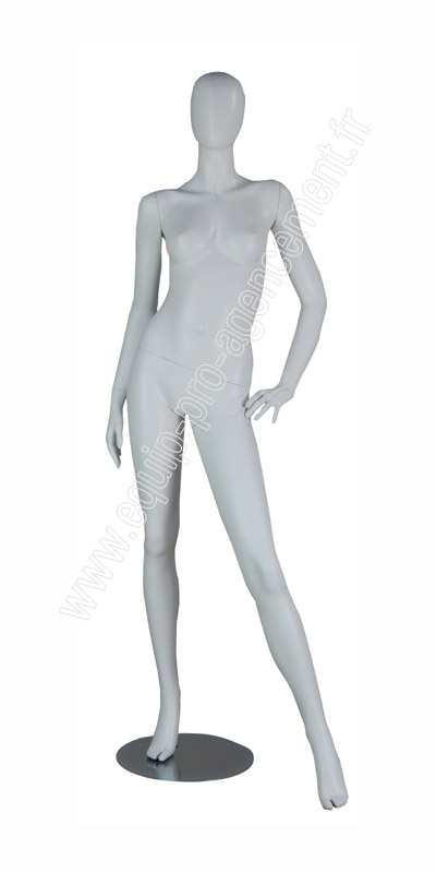 mannequin de vitrine femme debout ref:liz de la gamme ABSTRACT