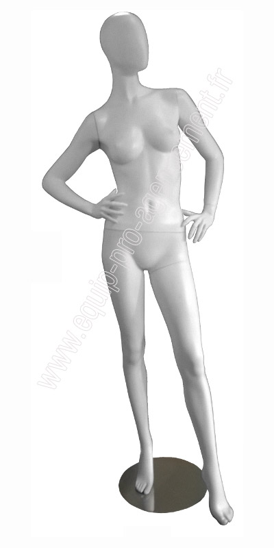 mannequin de vitrine femme debout ref:michelle de la gamme ABSTRACT