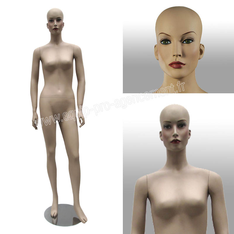 mannequin de vitrine femme debout ref:zoe de la gamme CHANEL