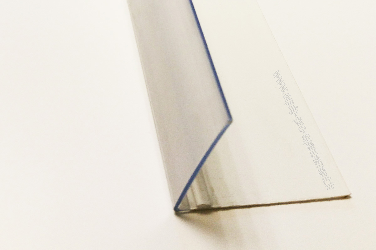 Sparateur plexi pour tablette de gondole de magasin Sparateur plexi pour tablette de gondole de magasin